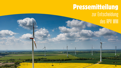 Titelbild zum News-Artikel: Pressemitteilung: Mitgliederversammlung des Planungsverbandes blockiert Windparkentwicklung – Klagewelle gegen das StALU Westmecklenburg droht