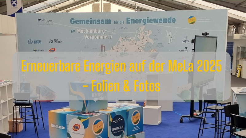 Foto vom Stand auf der MeLa